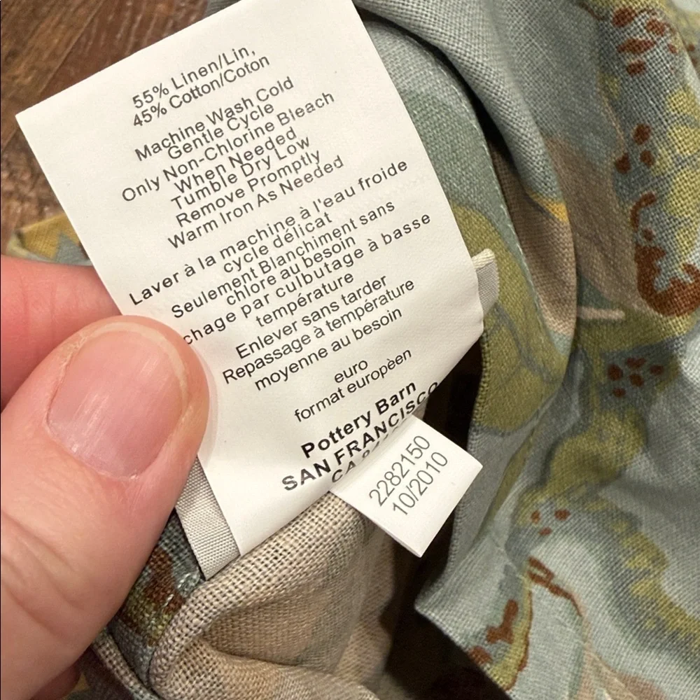 Pottery Barn Euro Sham